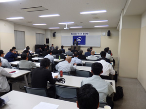 平成26年度の下期安全大会。<br>9月26日『札幌生涯学習センター「ちえりあ」』にて。