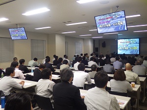 平成28年度の下期安全大会。<br>9月30日『札幌生涯学習センター「ちえりあ」』にて。